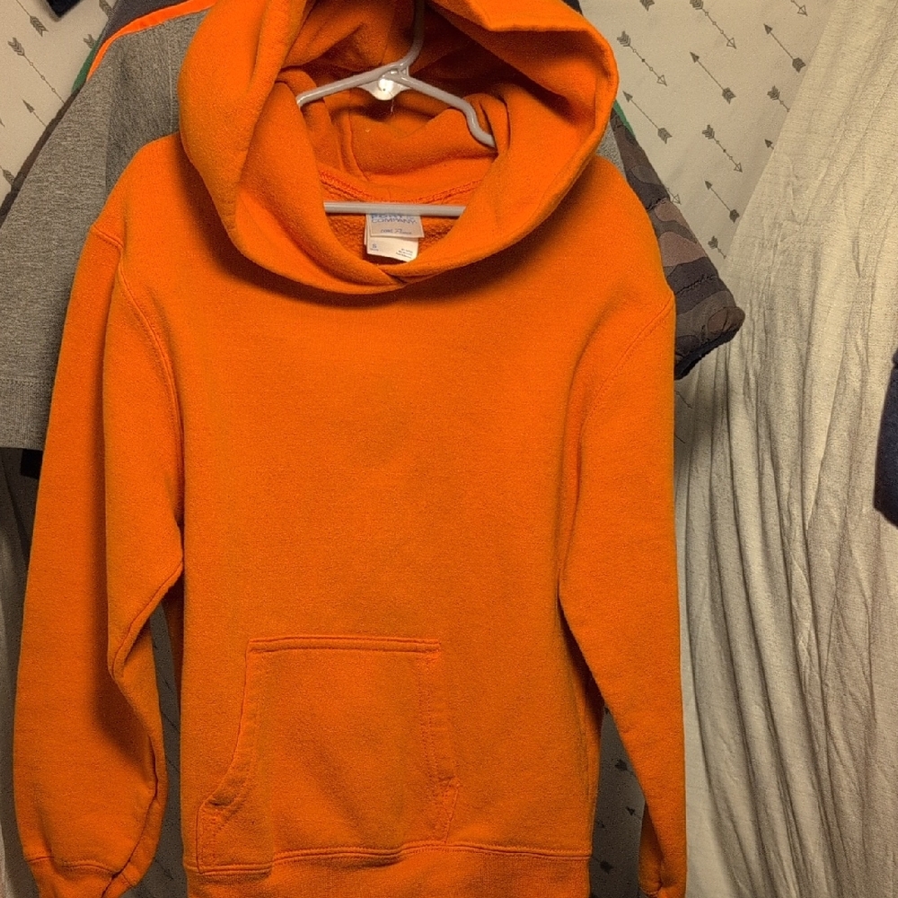 Bright Orange Hoodie